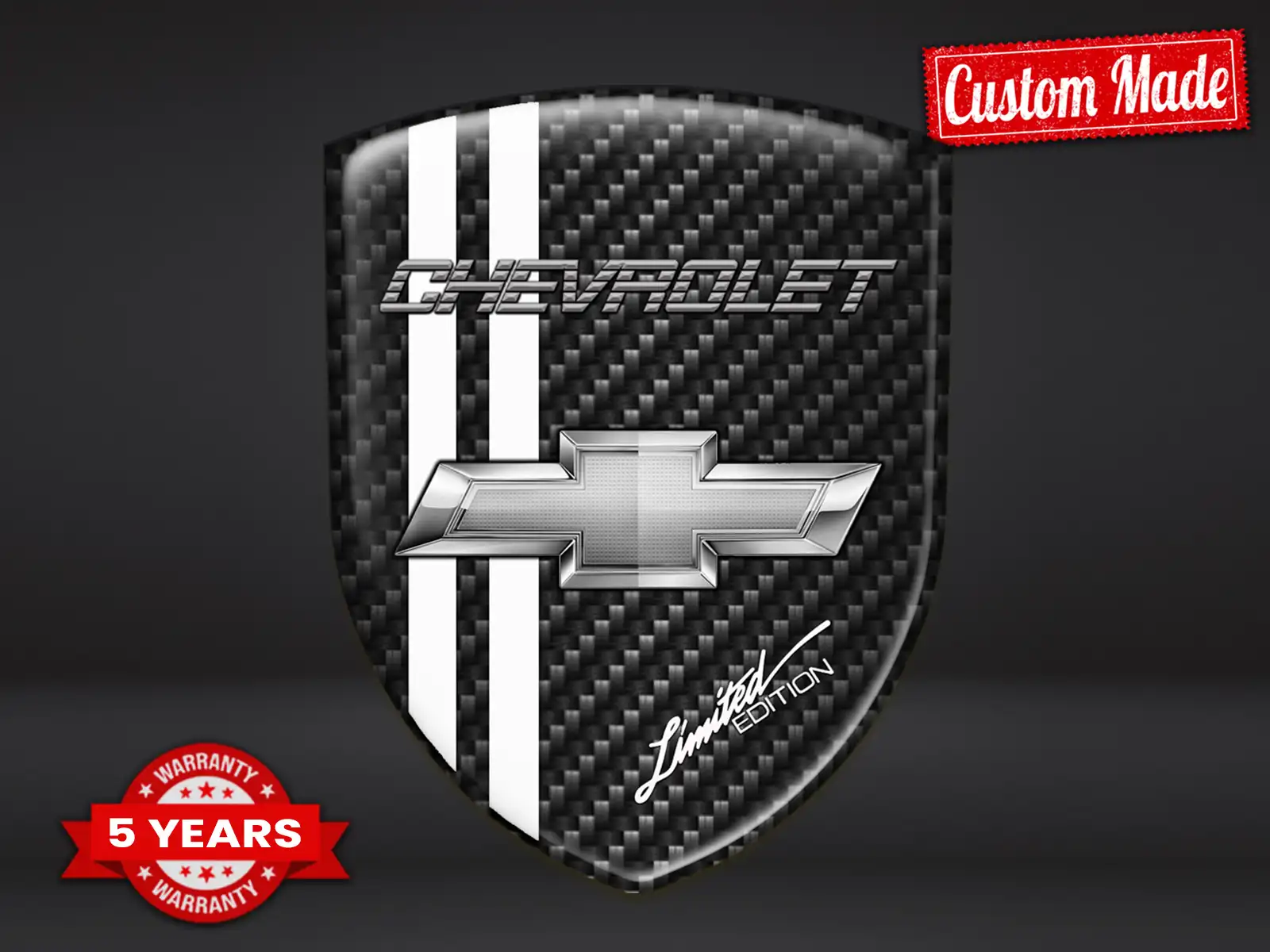 Chevrolet Wasserfester Sticker Hochwertig Premium Professionell